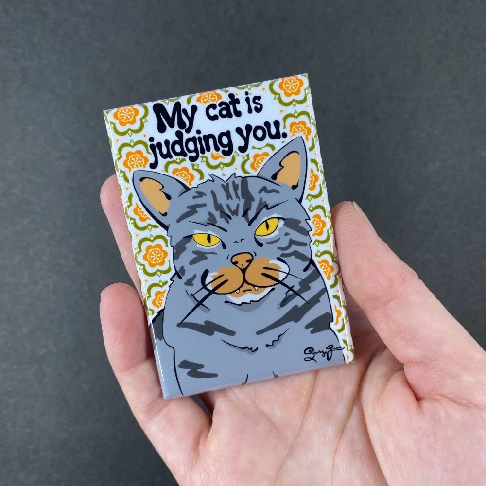 Funny Cat Magnet 